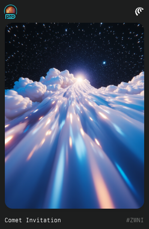 Comet Invitation Image